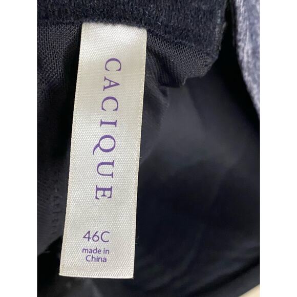 Cacique True Embrace T-Shirt Bra 46C Gray Underwire Lane Bryant - Picture 4 of 7